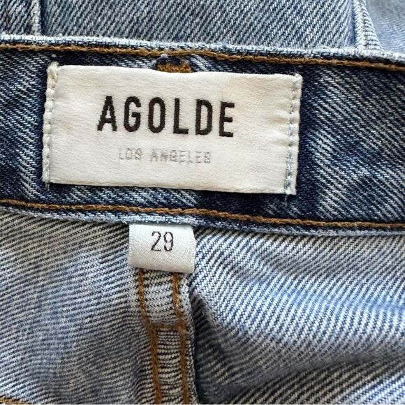 AGOLDE Dee Super High Rise Denim Short in Epic Size 29 - Picture 6 of 9